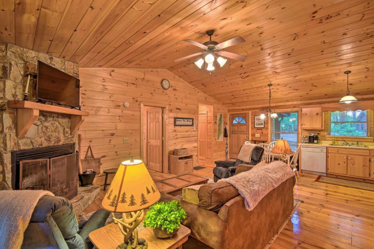 Pinot And Pine Chic Log Cabin About 5 Mi To Blue Ridge Dış mekan fotoğraf