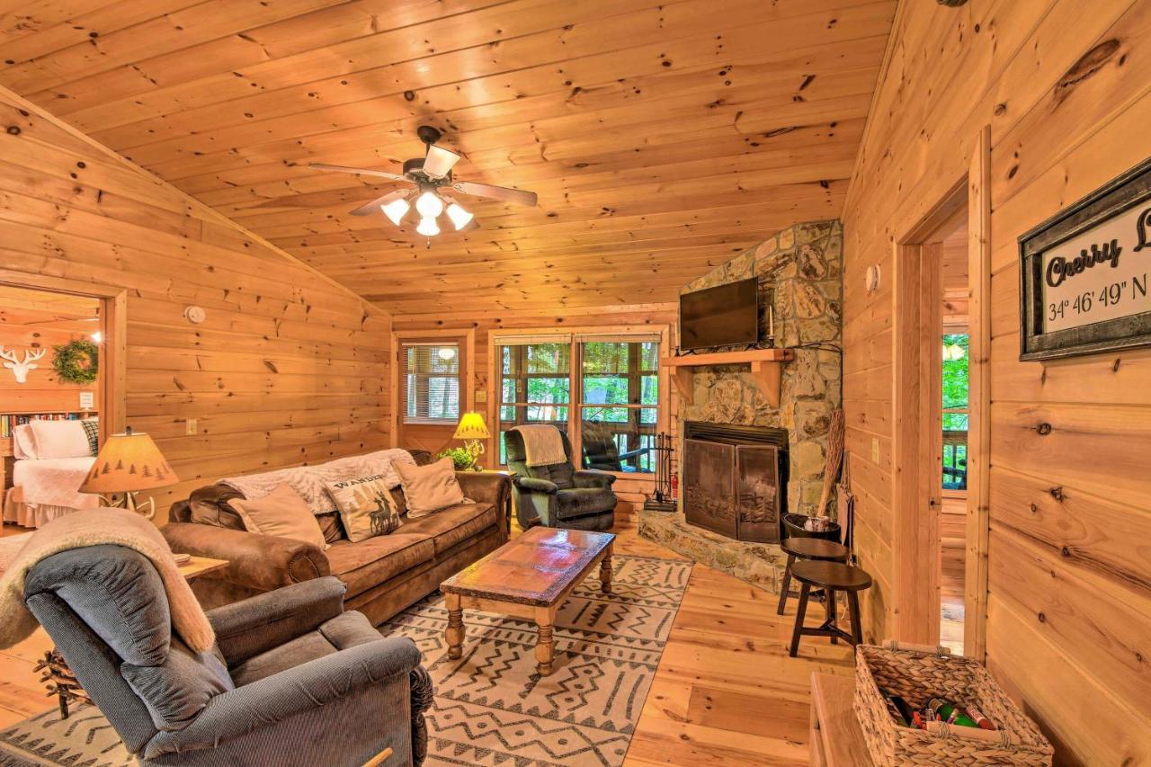 Pinot And Pine Chic Log Cabin About 5 Mi To Blue Ridge Dış mekan fotoğraf