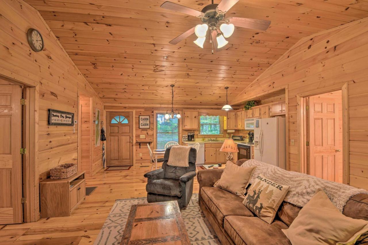 Pinot And Pine Chic Log Cabin About 5 Mi To Blue Ridge Dış mekan fotoğraf