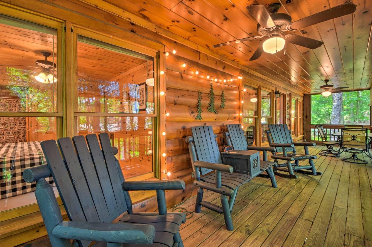 Pinot And Pine Chic Log Cabin About 5 Mi To Blue Ridge Dış mekan fotoğraf