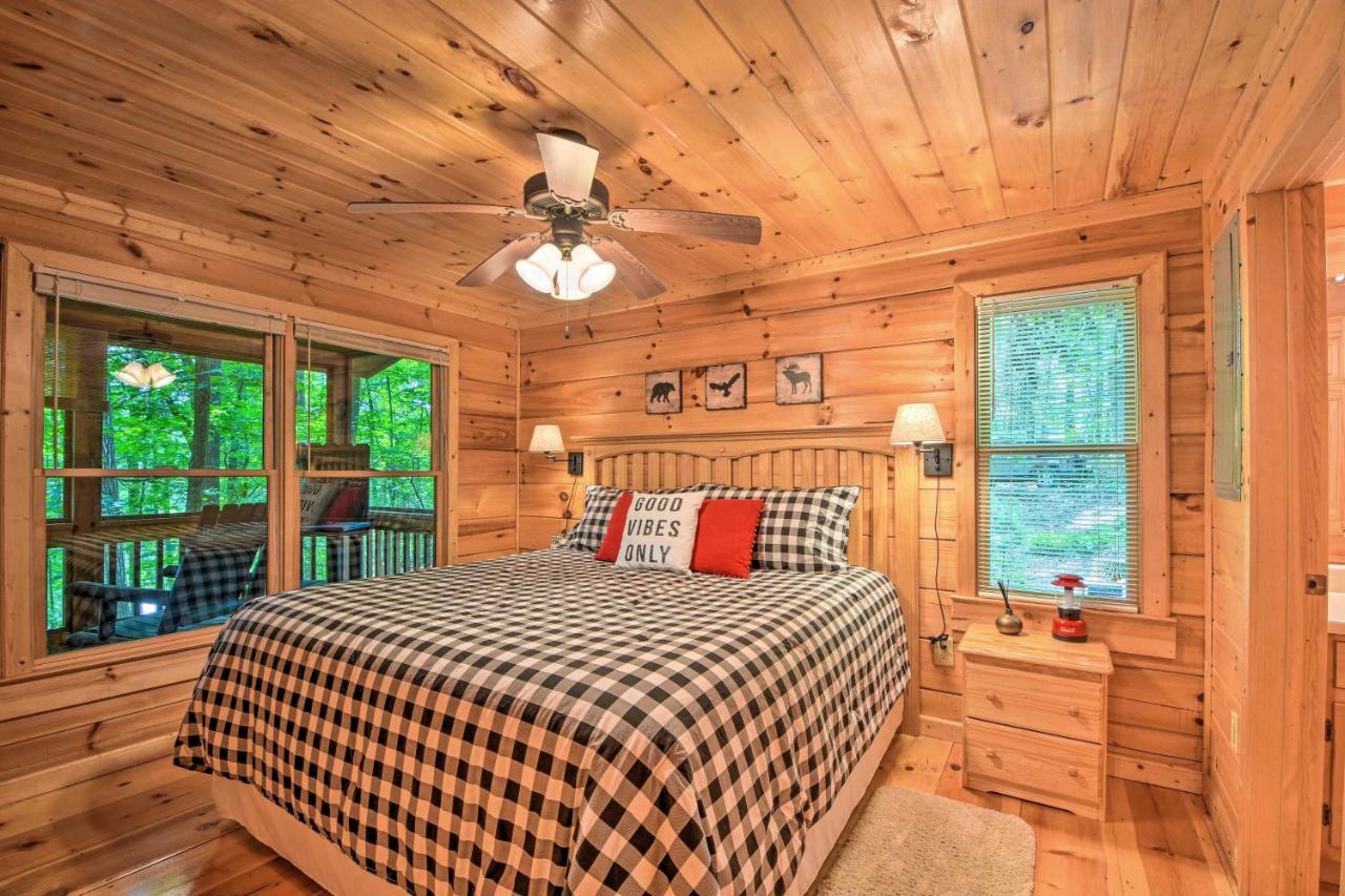 Pinot And Pine Chic Log Cabin About 5 Mi To Blue Ridge Dış mekan fotoğraf