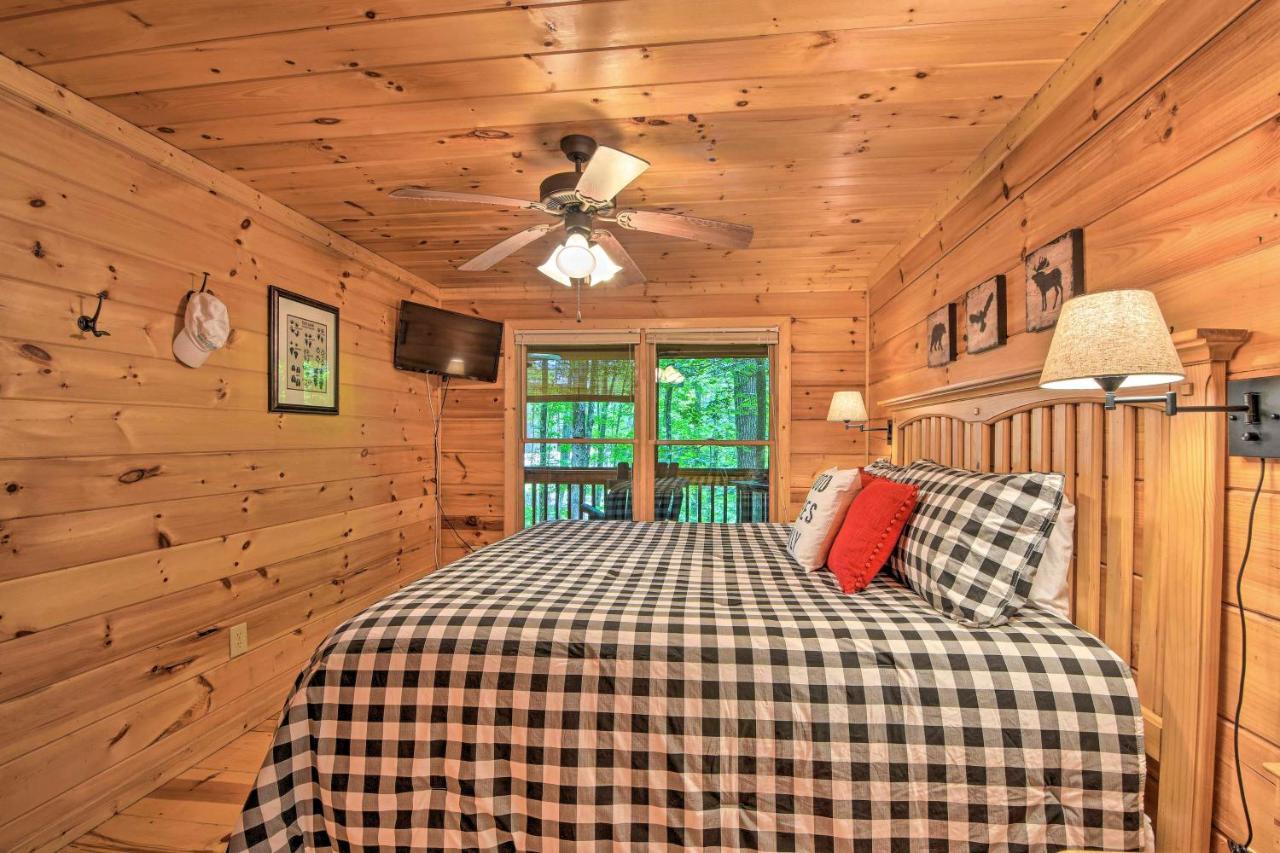 Pinot And Pine Chic Log Cabin About 5 Mi To Blue Ridge Dış mekan fotoğraf