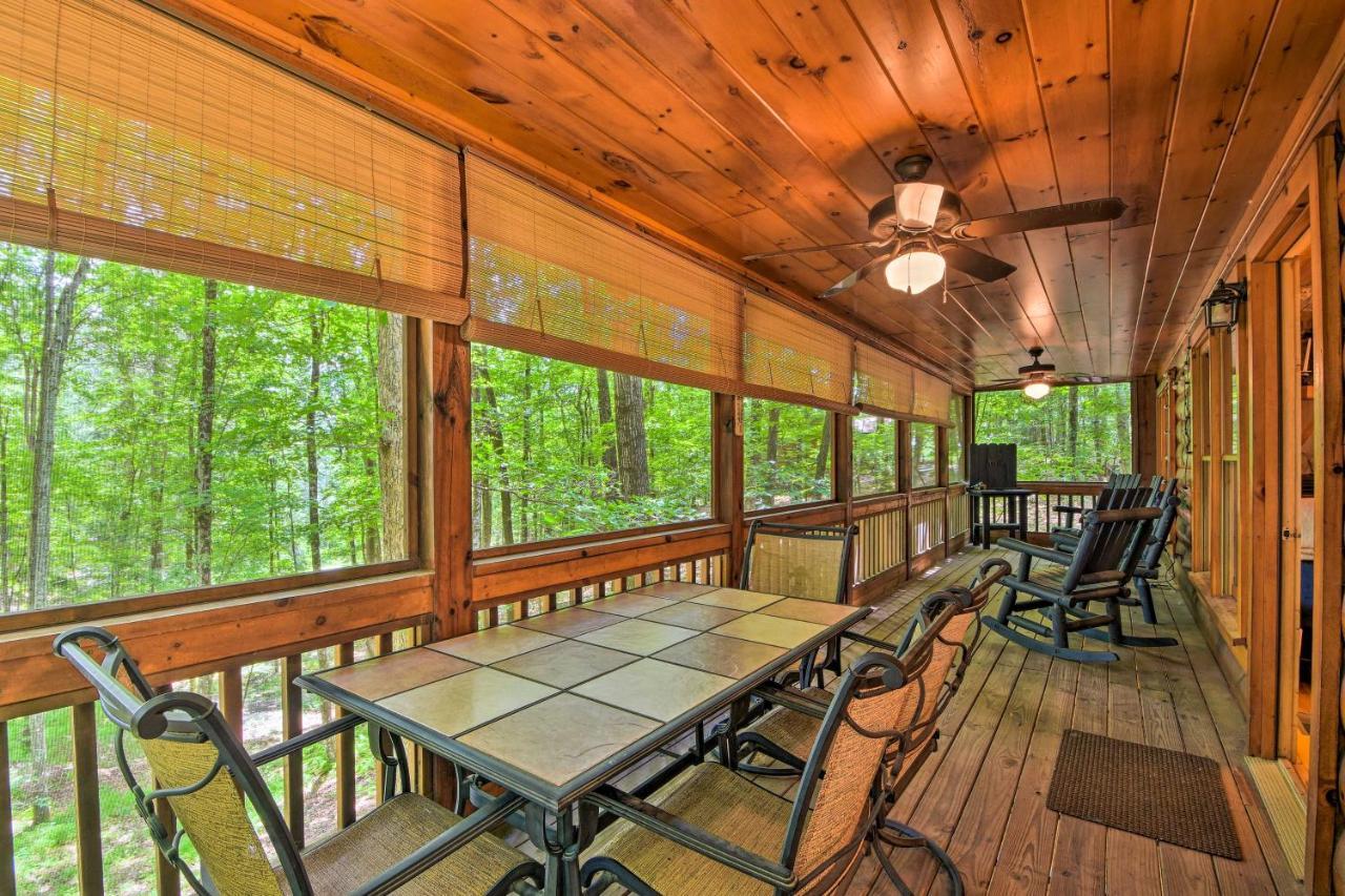 Pinot And Pine Chic Log Cabin About 5 Mi To Blue Ridge Dış mekan fotoğraf